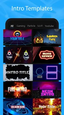 Intro Video maker Logo intro android App screenshot 7